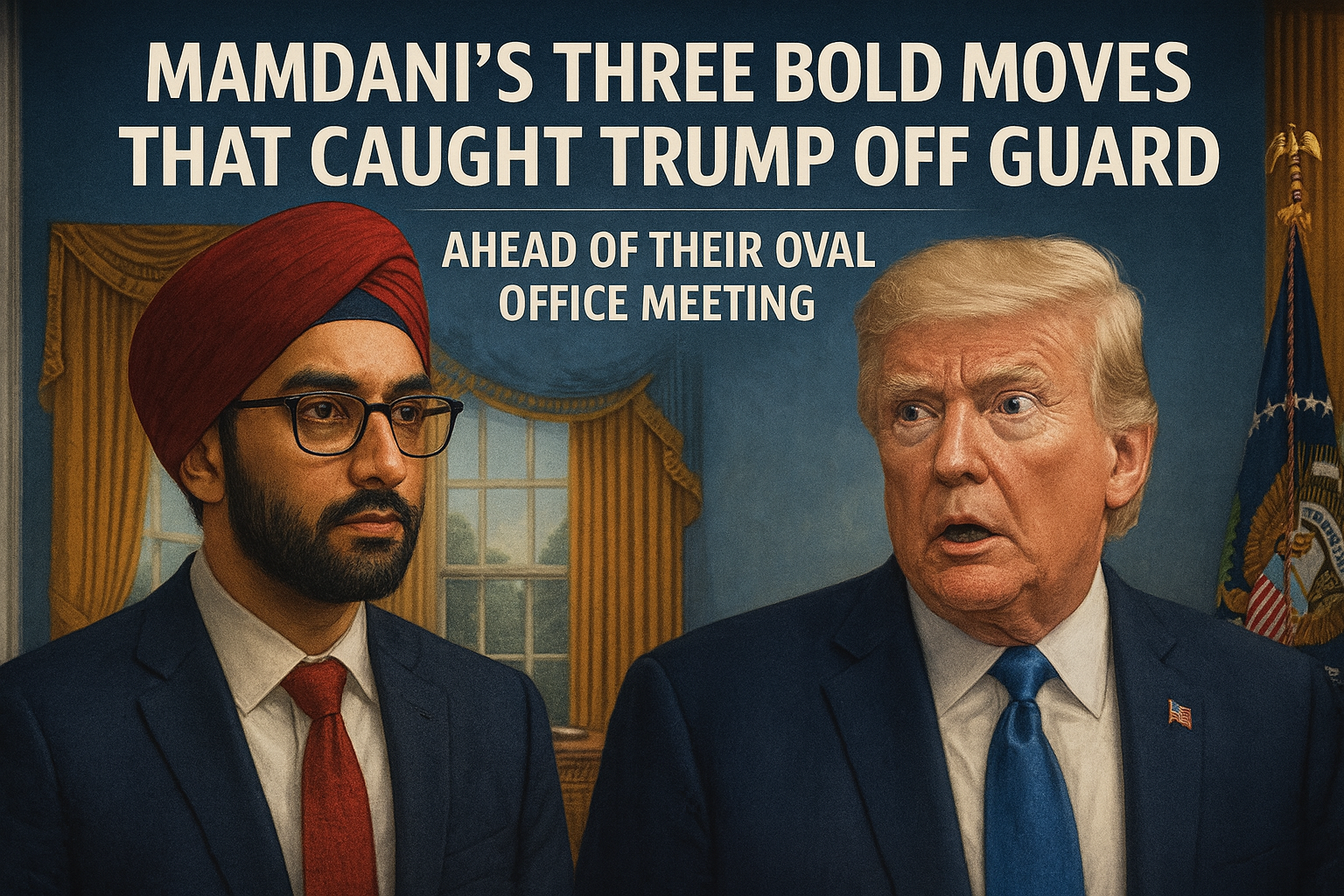 Mamdani’s Three Bold Moves That Caught Trump Off Guard Ahead of Their Oval Office Meeting